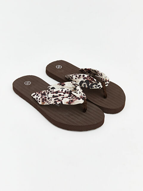 LCW STEPS Women's Printed Flip Flops