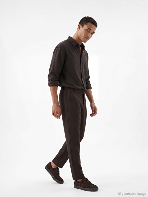 LCW Vision Standart Kalıp Armürlü Erkek Pantolon