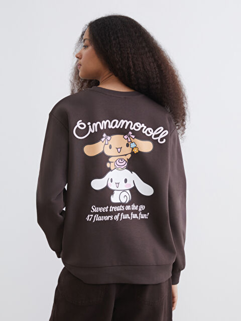 XSIDE Cinnamoroll Baskılı Oversize Kadın Sweatshirt - S6IS65Z8-S7U