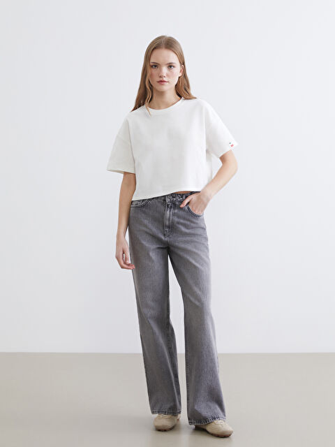 XSIDE Wideleg Kadın Jean Pantolon - S6IS80Z8-13E