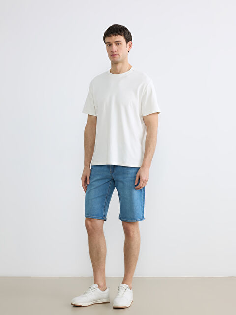 LCW Jeans Regular Fit Erkek Jean Şort - S6IT38Z8-H45