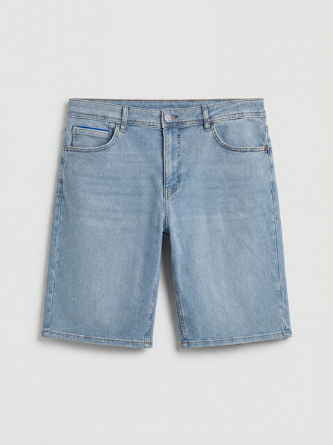 LCW Jeans Standart Kalıp Erkek Jean Şort - S6IT42Z8-311