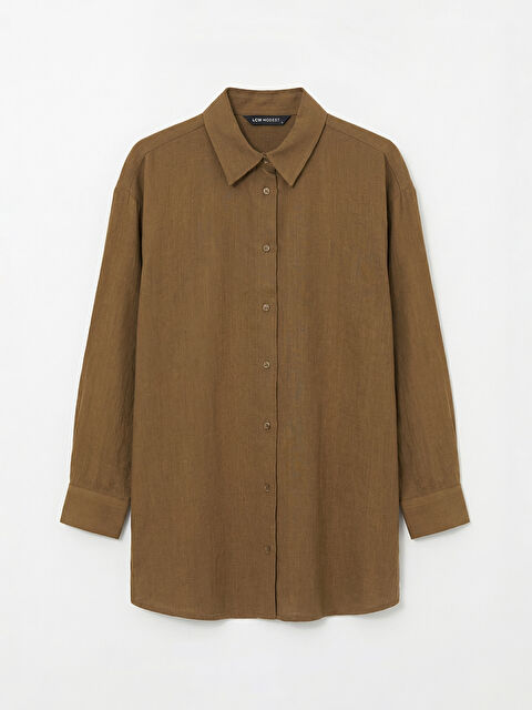 LCW Modest Müslin Kadın Gömlek Tunik	 - S6IT74Z8-HEE