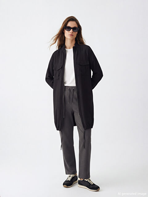 LCW Modest Dik Yaka Kadın Tunik - S6IT88Z8-RQL