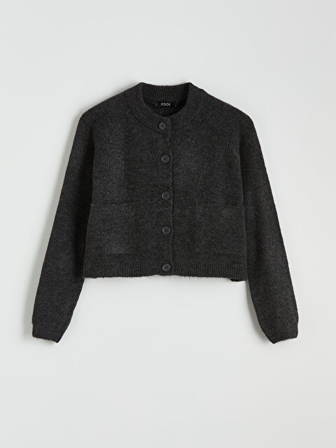 XSIDE Bisiklet Yaka Kadın Triko Hırka - S6IU32Z8-VDL