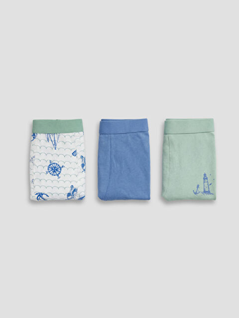 LCW Kids Erkek Çocuk Boxer 3'lü