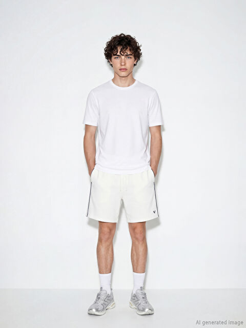 XSIDE ACTIVE Rahat Kalıp Beli Lastikli Erkek Şort - S6IV06Z8-FDU