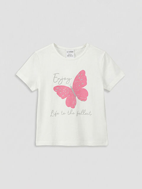 LCW Kids تیشێرت بێجی كاڵ کچ - S6IV67Z1-R9J