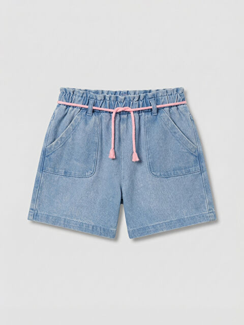 LCW Kids Djevojka INDIGO Kratke hlače - S6IV69Z1-311