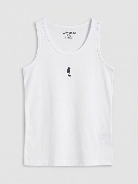 LCW Kids Baskılı Erkek Çocuk Atlet