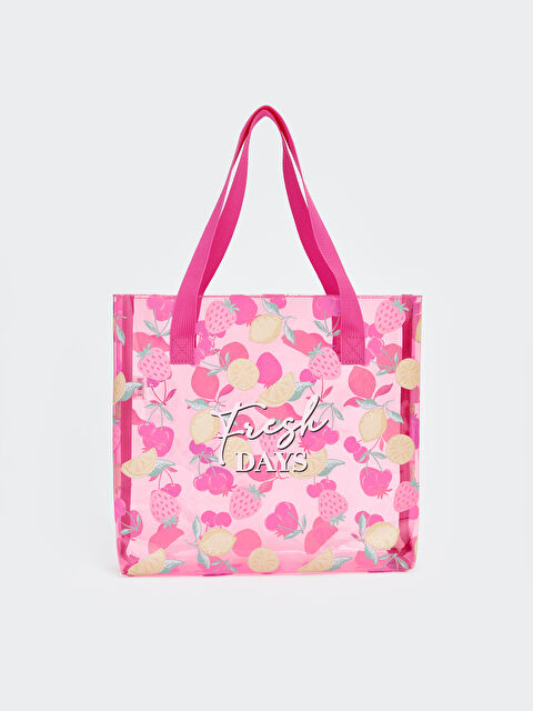 LCW ACCESSORIES Girl PINK Beach Bag