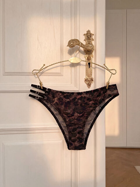 LCW DREAM Leopar Desenli Fantezi Brazilian Külot - S6IY82Z8-LQY