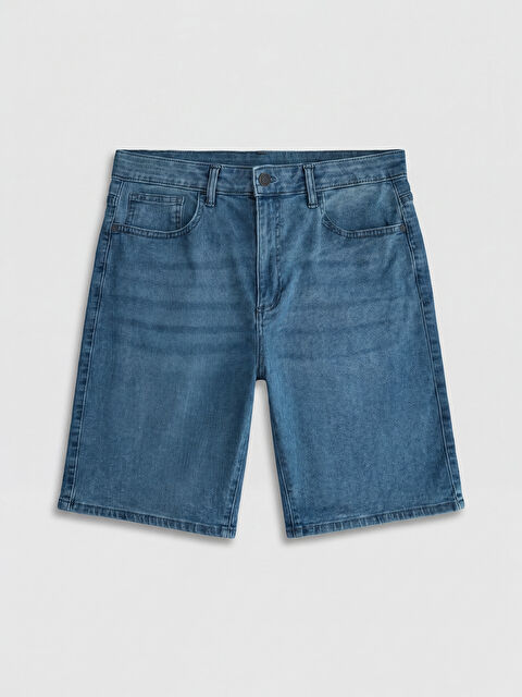 LCW ECO Standart Kalıp Erkek Jean Şort