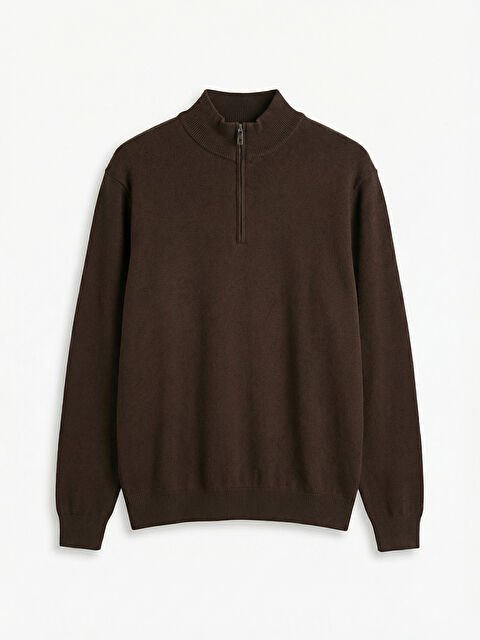 LCW Vision Dik Yaka Erkek Triko Kazak - S6J110Z8-T5C