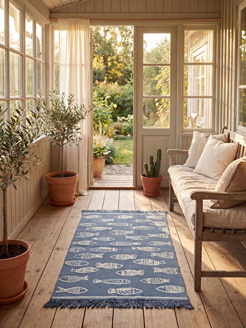 LCW HOME Balık Desenli Halı 80x140 cm