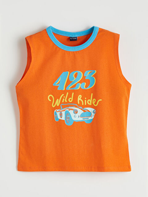 LC WAIKIKI Erkek Çocuk Baskılı Atlet - S6J168Z4-ZT4