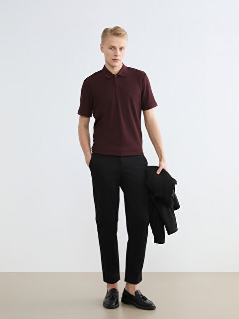 SOUTHBLUE Standart Kalıp Armürlü Erkek Pantolon