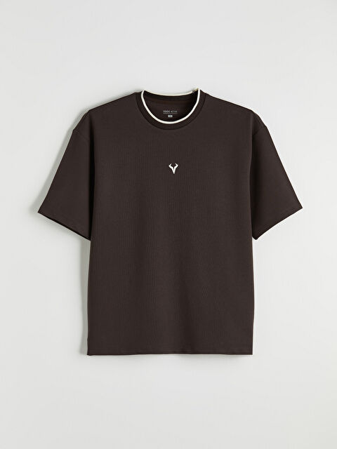 XSIDE ACTIVE Bisiklet Yaka Erkek Spor Tişört - S6J191Z8-HEC