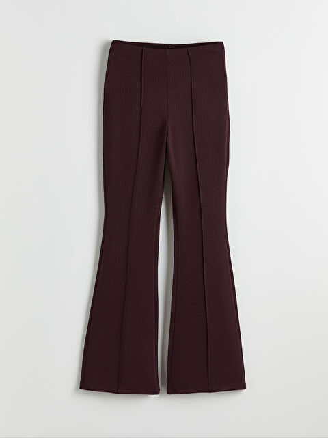 LCW Modest Slim Fit Kadın İspanyol Paça Pantolon - S6J243Z8-D7G