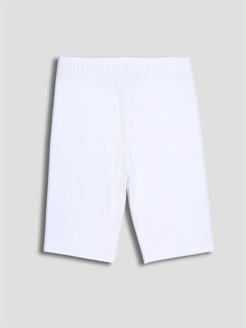 LCW Kids Girl WHITE Leggings - S6J297Z4-Q6K