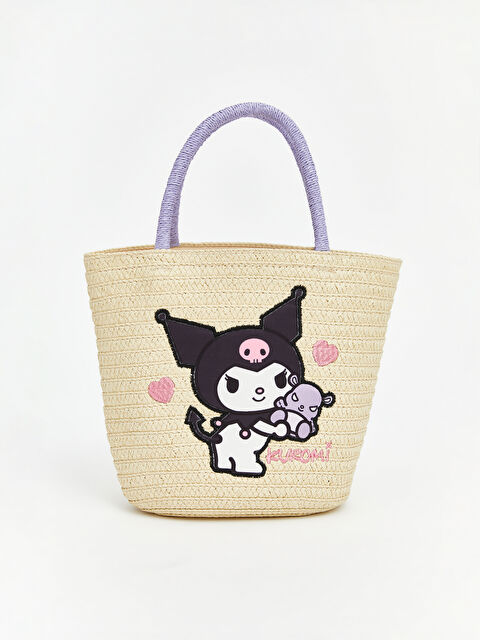 LCW ACCESSORIES Kuromi Baskılı Kız Çocuk Plaj Çantası