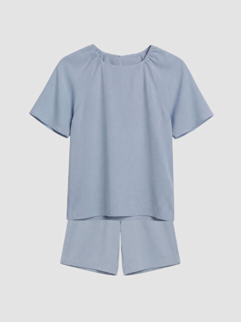 LCW Kids Kız Çocuk Şortlu Takım