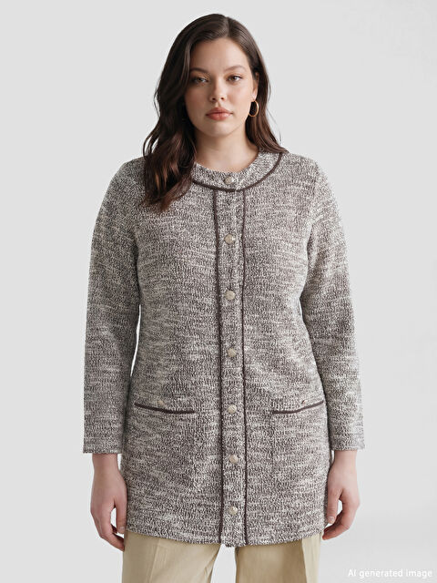 LCW Grace Bisiklet Yaka Kadın Hırka