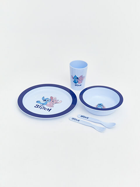LCW HOME Lilo ve Stitch Baskılı Çocuk Yemek Seti