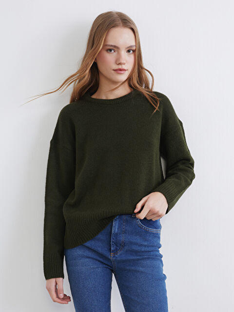 XSIDE Bisiklet Yaka Kadın Triko Kazak	 - S6J856Z8-2VW