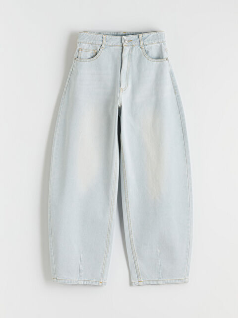 LCW Kids Balloon Fit Kız Çocuk Jean Pantolon - S6JA10Z4-311