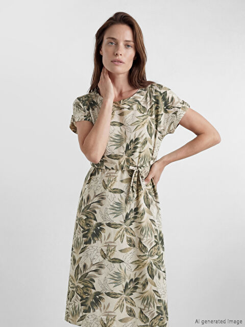 LCW Grace Woman BEIGE Dress