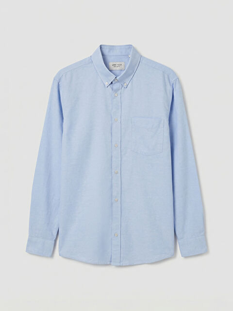 LCW Vision Regular Fit Oxford Erkek Gömlek - S6JB51Z8-Z2P
