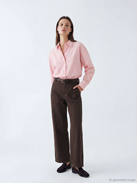 LCW Modest Wideleg Kadın Jean Pantolon - S6JB72Z8-HGT