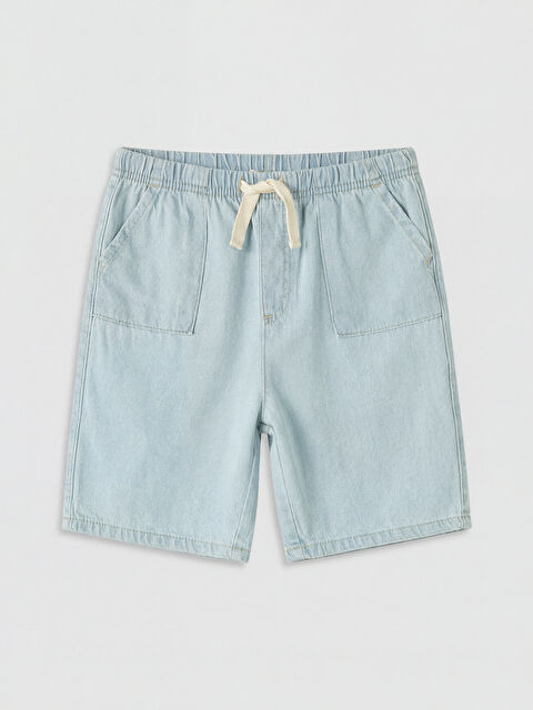 LCW Kids Erkek Çocuk Jean Şort - S6JB73Z1-476