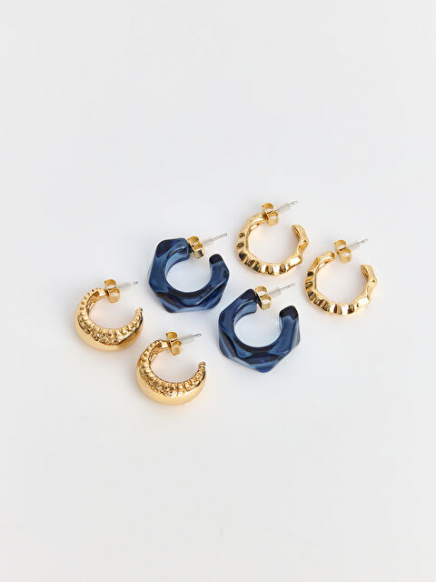 LCW ACCESSORIES Kadın Küpe Seti 3'lü