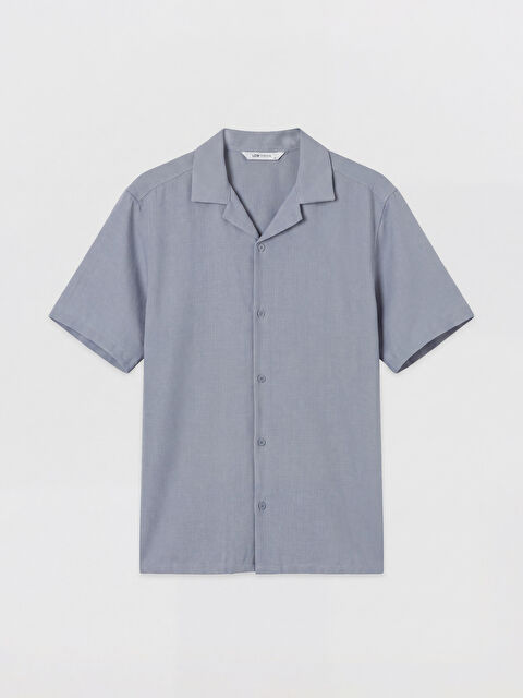 LCW Vision Regular Fit Dokulu Erkek Gömlek