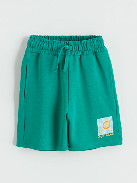 LC WAIKIKI Regular Fit Beli Lastikli Erkek Bebek Şort - S6JD27Z1-CSE