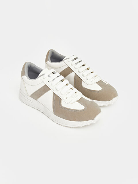 LCW STEPS حذاء رياضي رجالي بتصميم قطعي بمظهر الشمواه - S6JD31Z8-J5E