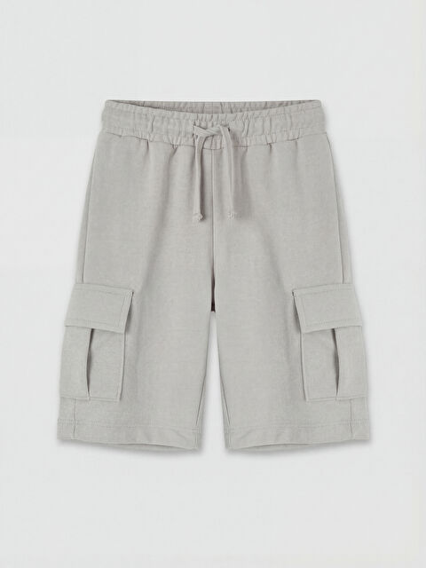 LC WAIKIKI Standart Kalıp Erkek Çocuk Kargo Cepli Şort