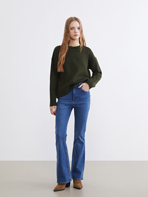 XSIDE Mars Flare Kadın Jean Pantolon - S6JD63Z8-Q6L