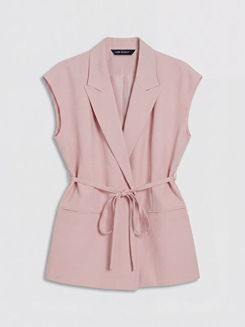 LCW Modest Kuşaklı Kadın Klasik Yelek