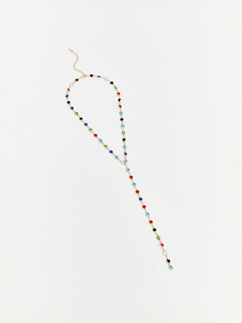 LCW ACCESSORIES Taşlı Kadın Zincir Kolye