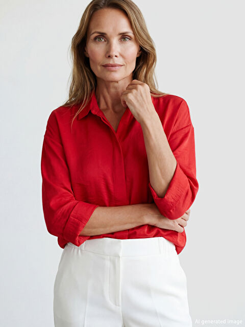 LCW Grace CRVENA Košulja Žena - S6JF31Z8-2OV