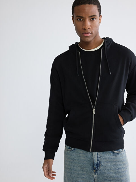 XSIDE Men's Hooded Zip-Up Sweatshirt - S6JF50Z8-CVL