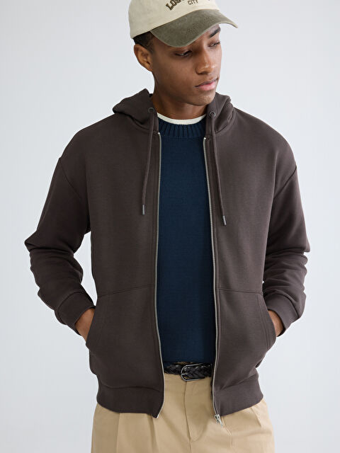 XSIDE Men's Hooded Zip-Up Sweatshirt - S6JF50Z8-RUG