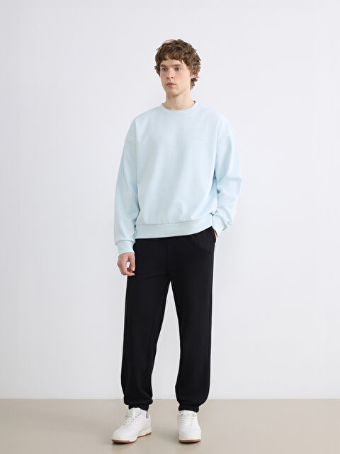 XSIDE Man BLACK Jogger Sweatpants - S6JF51Z8-CVL