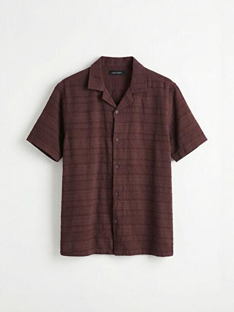 LCW Vision Regular Fit Desenli Erkek Gömlek - S6JF79Z8-HKM