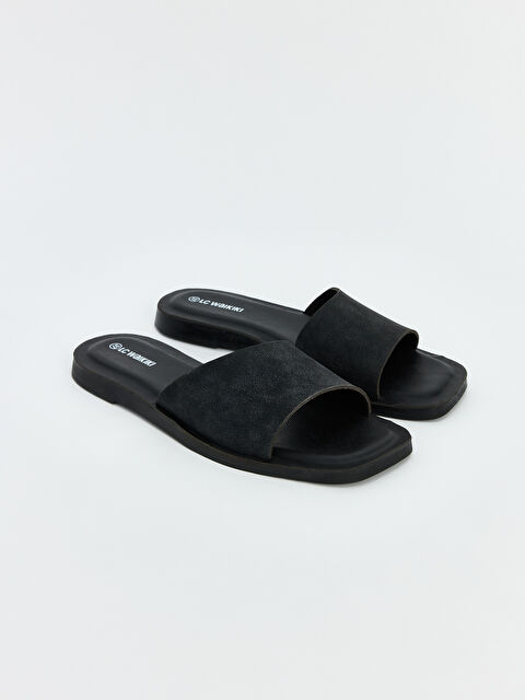 LCW STEPS Woman BLACK Sliders - S6JG01Z8-HUC
