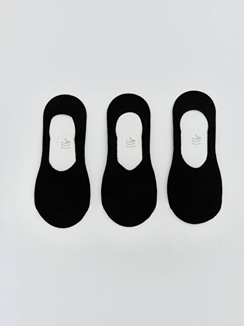 LCW ECO Kaymaz Topuklu Kadın Babet Çorap 3'lü	 - S6JG31Z8-CVL