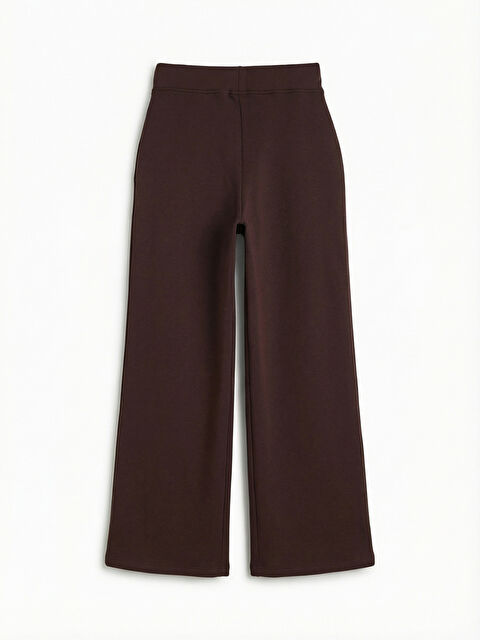 LCWAIKIKI Classic Beli Lastikli Geniş Paça Kadın Pantolon	 - S6JG87Z8-ZRR